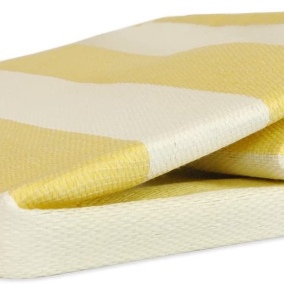 "The Land of Nod" Stripes Around the Storage Collection Cube Bins (yellow) - Picture 7 of 9